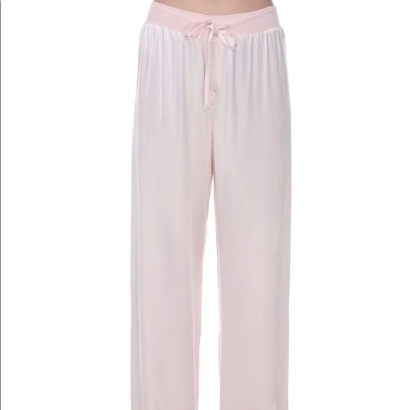 PJ Harlow Intimates & Sleepwear Light Pink Pj Harlow Satin Pajama
